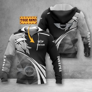 Mini VS58 Custom Name Zipper,Hoodie, Baseball Jacket, Bomber Jacket, Fleece Jacket, Tshirt, Sweatshirt, Polo Shirt