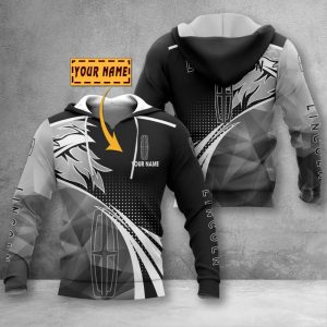 Lincoln VS49 Custom Name Zipper,Hoodie, Baseball Jacket, Bomber Jacket, Fleece Jacket, Tshirt, Sweatshirt, Polo Shirt