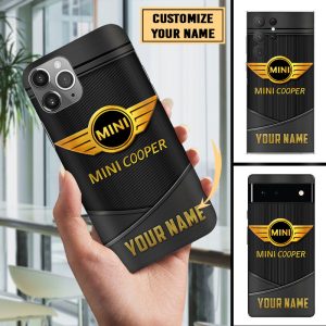 Mini Cooper Custom Name Phone Case For All Phone Models VS10