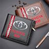 Toyota Custom Name Casual Leather Wallet VS10