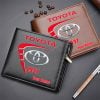 Toyota Custom Name Casual Leather Wallet VS09