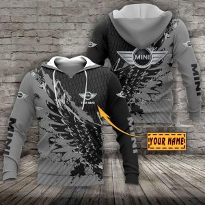 Mini VS55 Custom Name Zipper,Hoodie, Baseball Jacket, Bomber Jacket, Fleece Jacket, Tshirt, Sweatshirt, Polo Shirt
