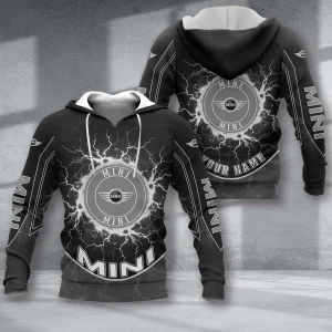 Mini VS53 Custom Name Zipper,Hoodie, Baseball Jacket, Bomber Jacket, Fleece Jacket, Tshirt, Sweatshirt, Polo Shirt
