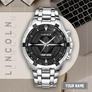 Lincoln Custom Name Elegant Fashion Design Watch VS21