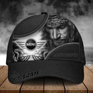 Mini Cooper Custom Name Universal Fit Unisex Classic Cap VS45
