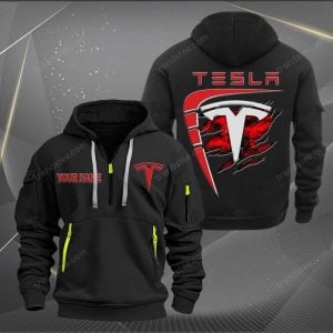 Tesla Custom Name High Quality Cotton Thick Hoodie VS37