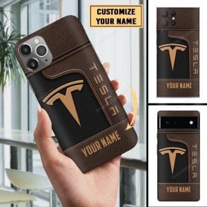 Tesla Cutom Name Phone Case For All Phone Models VS10
