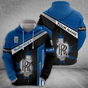 Rolls-Royce VS40 Custom Name Zipper,Hoodie, Baseball Jacket, Bomber Jacket, Fleece Jacket, Tshirt, Sweatshirt, Polo Shirt