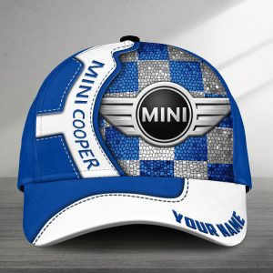 Mini Cooper Custom Name Universal Fit Unisex Classic Cap VS47
