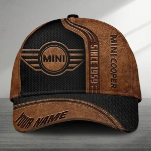 Mini Cooper Custom Name Universal Fit Unisex Classic Cap VS44