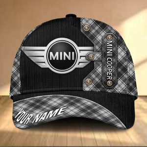 Mini Cooper Custom Name Universal Fit Unisex Classic Cap VS42