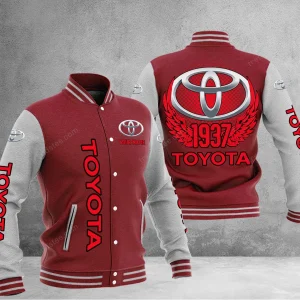 Toyota Custom Name Design Casual Baseball Jacket VS03