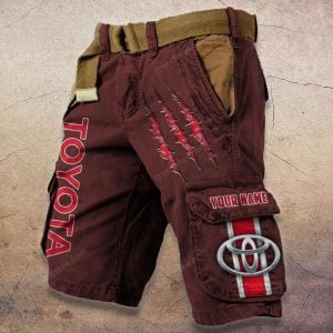 Toyota Custom Name Fashion Design Short VS07