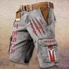 Tesla Custom Name Fashion Design Short VS04