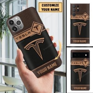 Tesla Cutom Name Phone Case For All Phone Models VS08