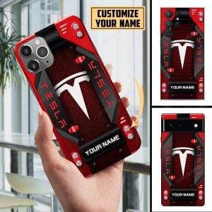 Tesla Cutom Name Phone Case For All Phone Models VS07