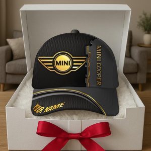 Mini Cooper Custom Name Universal Fit Unisex Classic Cap VS25