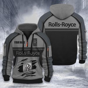 Rolls Royce Custom Name High Quality Cotton Thick Hoodie VS14