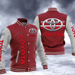 Toyota Custom Name Design Casual Baseball Jacket VS02