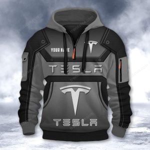 Tesla Custom Name High Quality Cotton Thick Hoodie VS32