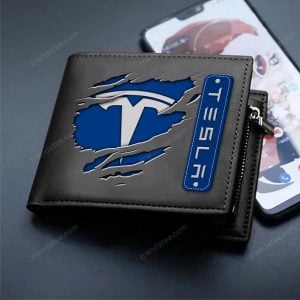 Tesla Fashion Leather Wallet VS14