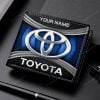 Toyota Custom Name Casual Leather Wallet VS03