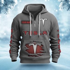 Tesla Custom Name High Quality Cotton Thick Hoodie VS29