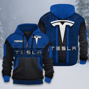 Tesla Custom Name High Quality Cotton Thick Hoodie VS30