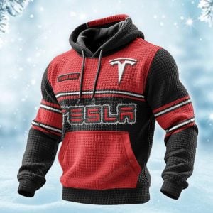 Tesla Custom Name High Quality Cotton Thick Hoodie VS28
