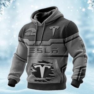 Tesla Custom Name High Quality Cotton Thick Hoodie VS26