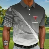 Tesla Custom Name Modern Fit Luxe Classic Polo Shirt VS04