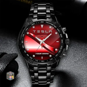 Tesla Custom Name Elegant Fashion Design Watch VS67
