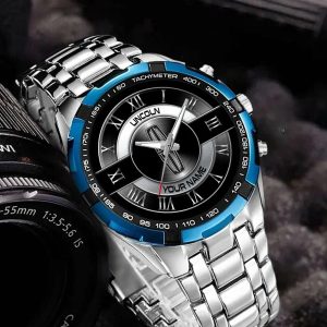 Lincoln Custom Name Elegant Fashion Design Watch VS19