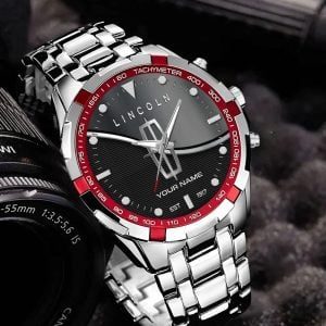 Lincoln Custom Name Elegant Fashion Design Watch VS18