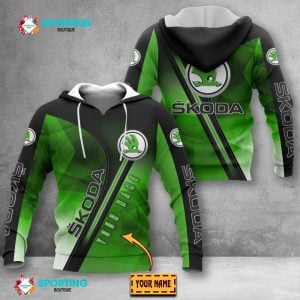 Skoda Custom Name Zipper, Hoodie, Baseball Jacket, Bomber Jacket, Tshirt, Sweatshirt, Polo Shirt VS29