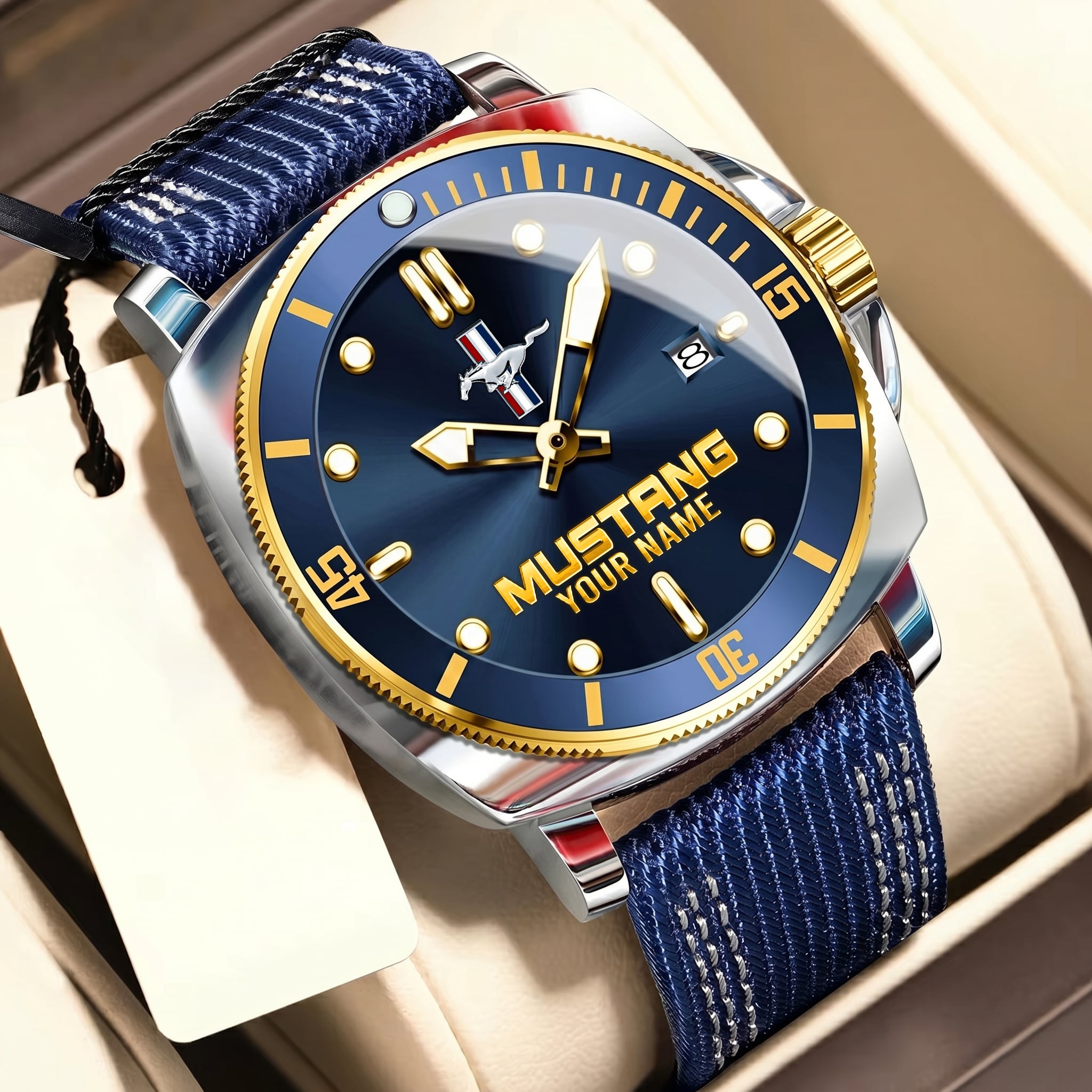 Gold Blue