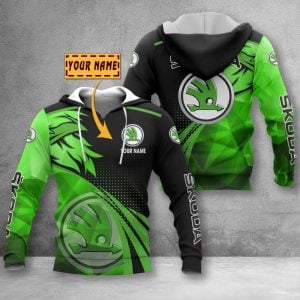 Skoda Custom Name Zipper, Hoodie, Baseball Jacket, Bomber Jacket, Tshirt, Sweatshirt, Polo Shirt VS27