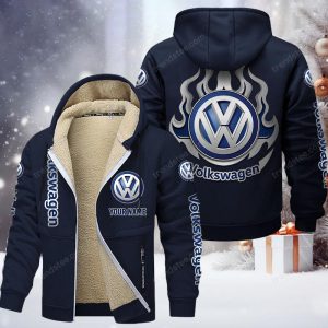 Volkswagen Custom Name High Quality Zip Hoodie VS04