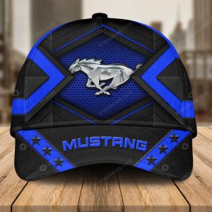 Mustang Custom Name Universal Fit Unisex Classic Cap VS64