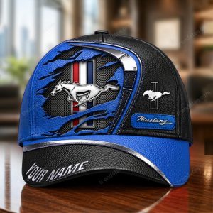 Mustang Custom Name Universal Fit Unisex Classic Cap VS62