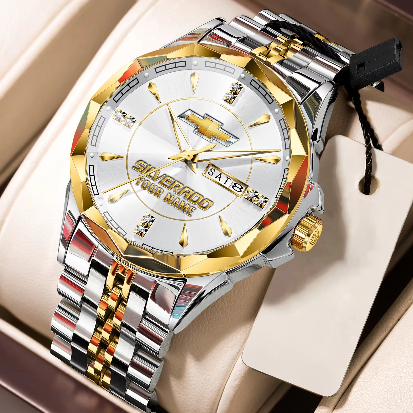 1 Gold White