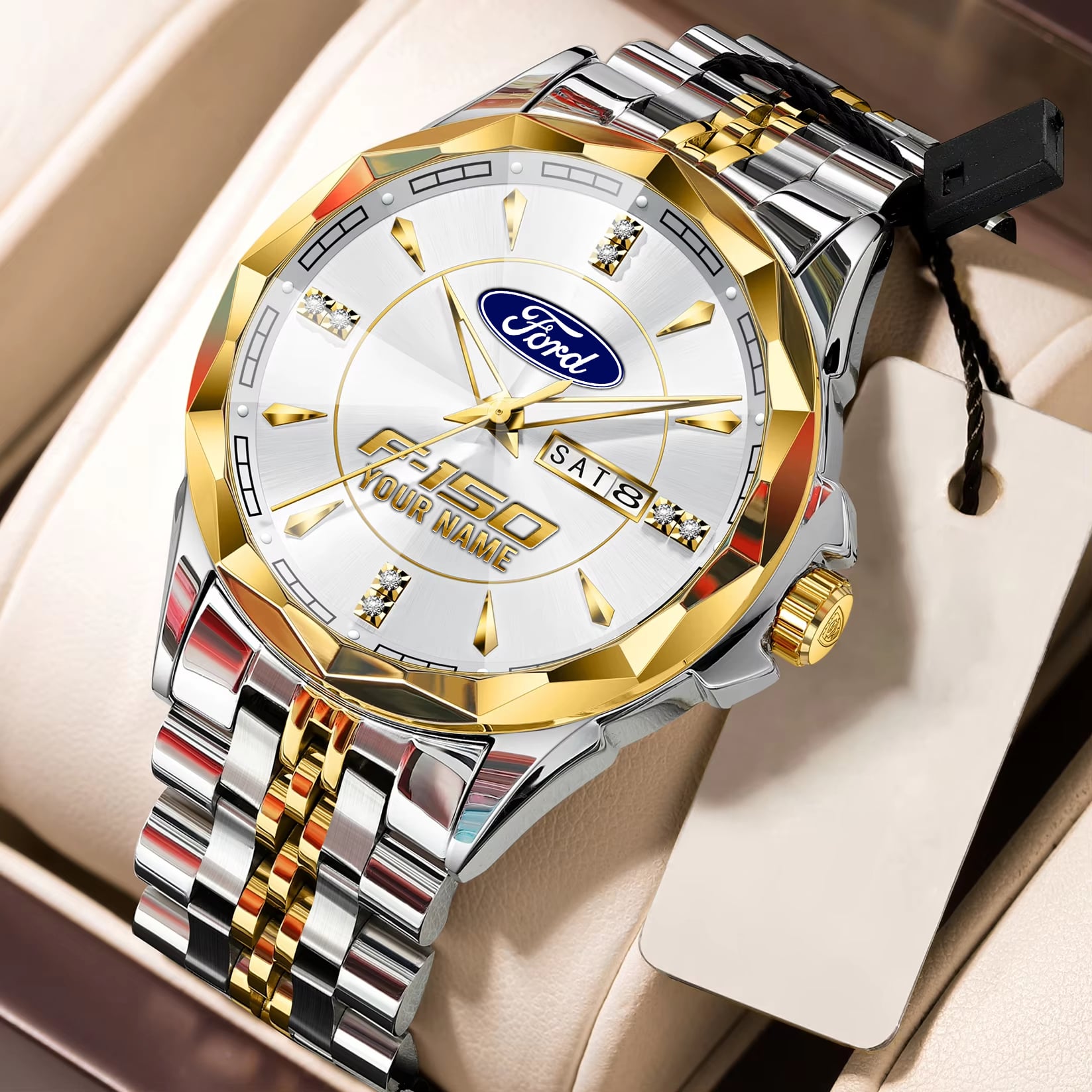 1 Gold White