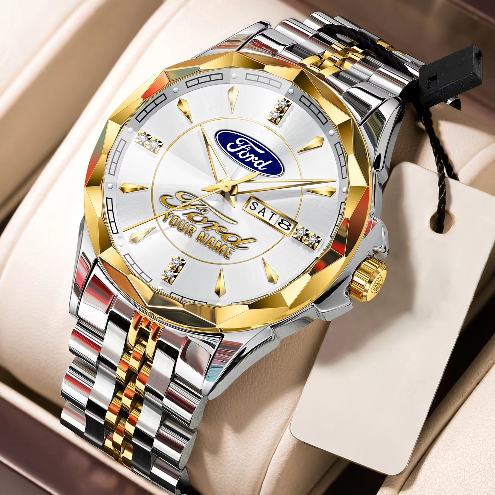1 Gold White