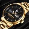 Mustang Custom Name Stainless Steel Geometric Watch VS108