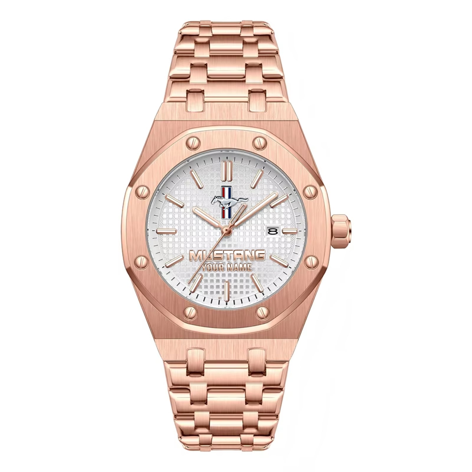 2 Rose Gold White