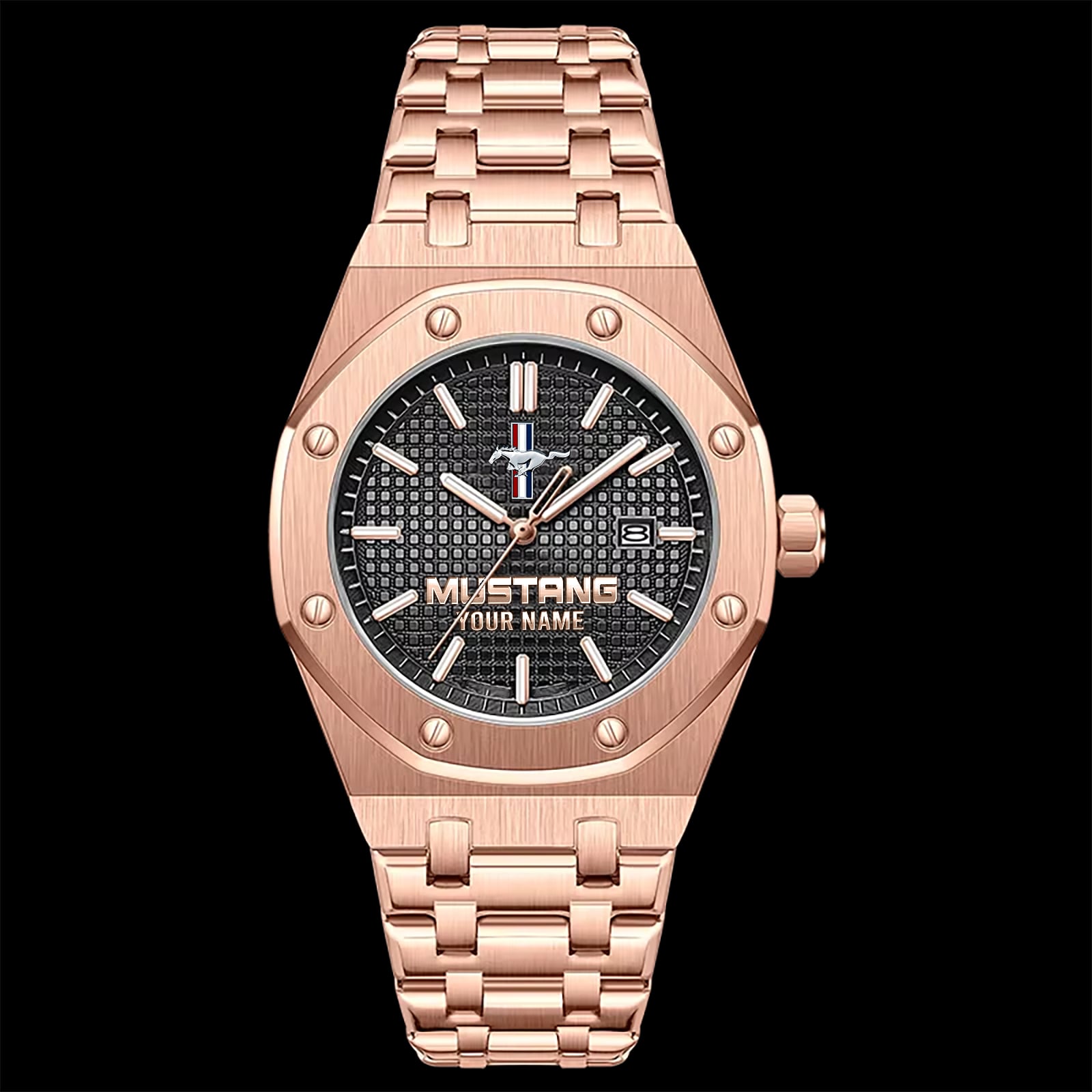 5 Rose Gold Black