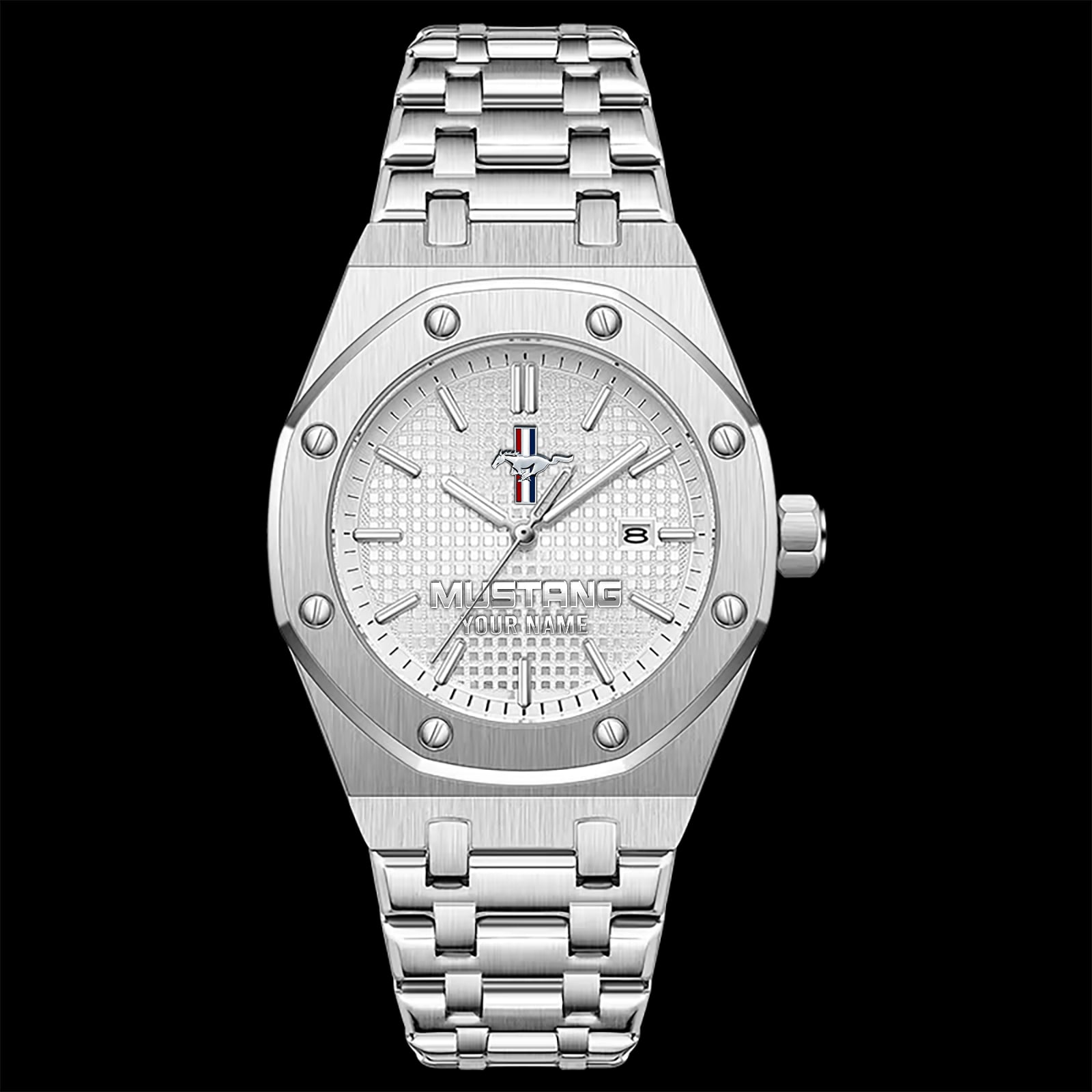 6 Silver White
