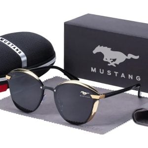 Mustang Design Cat Eye Polarized Women Sunglasses VS07Dv2