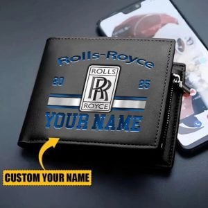 Rolls-Royce Custom Name Fashion Leather Wallet VS07