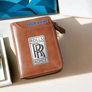 Rolls-Royce Custom Name Fashion Leather Wallet VS05